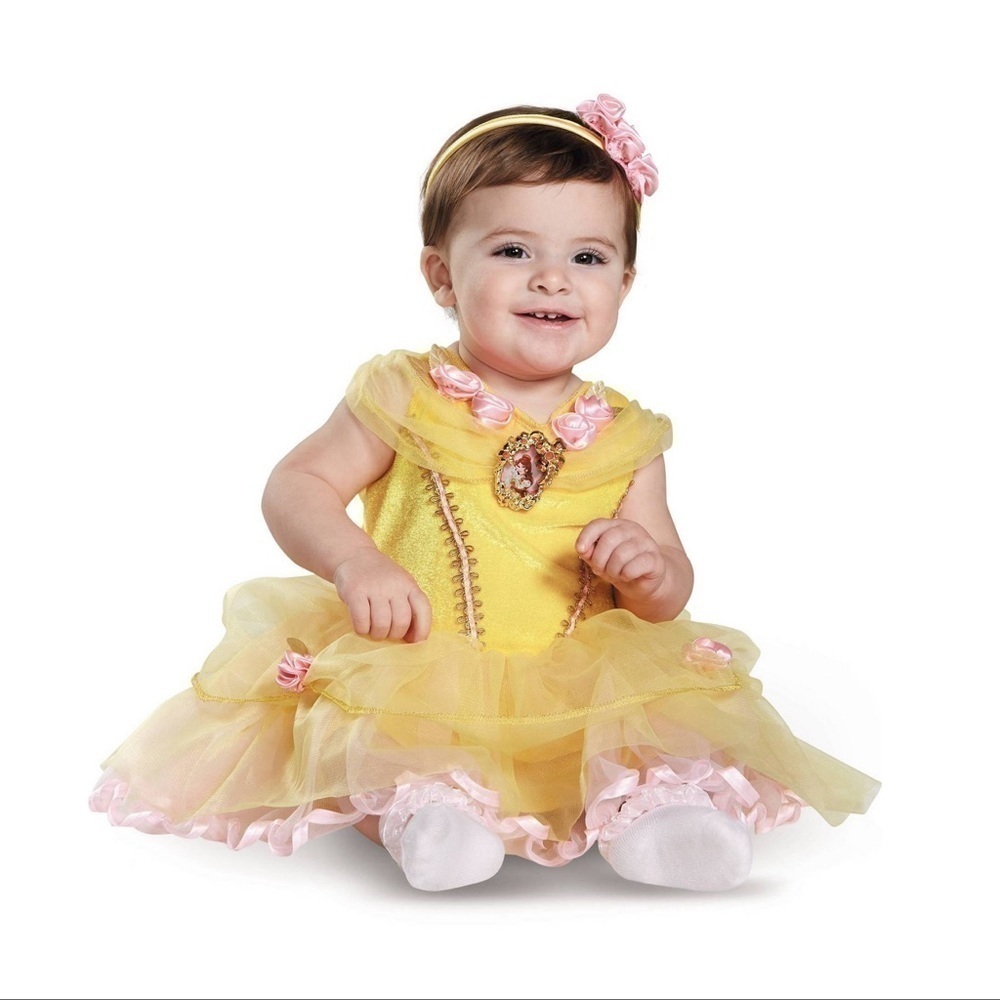 Disney Baby Belle Halloween Costume Size 1+ 12-18M - Picture 5 of 5